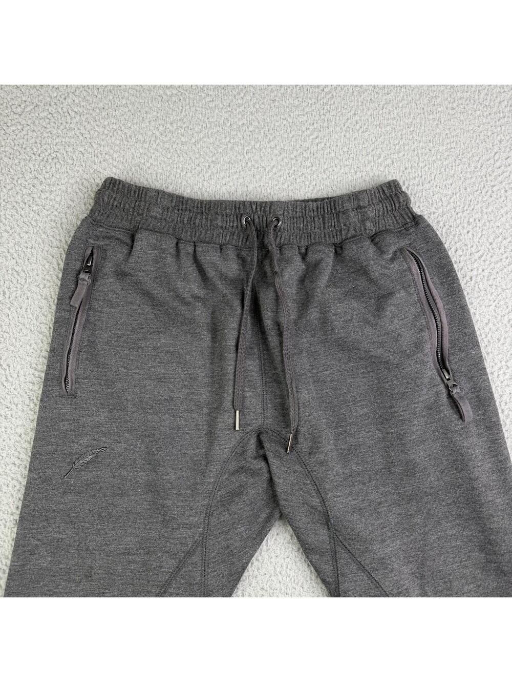 Publish Brand Men's Jogger Pants Size 32 (Fits 30x28) Charcoal Gray Slim Tapered